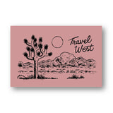 Travel West Postcard
