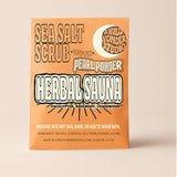 Sea Salt + Pearl Scrub | Herbal Sauna
