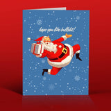 Bullshit Santa Holiday Card
