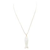 Sea Moon Fish Chain Necklace
