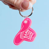 Cowboy Butts Keychain