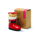Santa Boot Match Holder