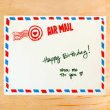 Birthday Envelope Card