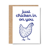 Just Chicken In Card