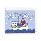 Ahoy To The World Card