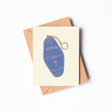 California Keychain Card