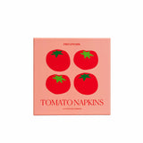 Set of 4 Cocktail Napkins | Tomato