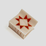 Cinnamon Quilt Claw Clip