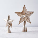 Silver Star Tree Topper