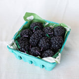 Blackberry Beeswax Birthday Candles | Set of 10