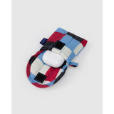 Puffy Earbuds Case | Painted Check