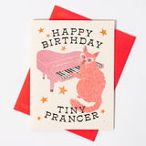 Tiny Prancer Birthday Card