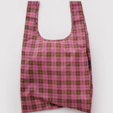 Standard Baggu | Azalea Pink Tartan