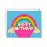 All Over Rainbow Birthday Card
