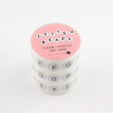 Letter Beads PET Tape