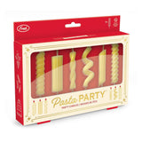 Pasta Party Birthday Candles | Set of 6