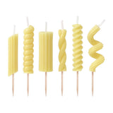 Pasta Party Birthday Candles | Set of 6
