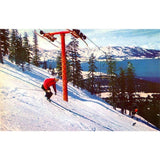 Skiing Lake Tahoe Card