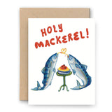 Holy Mackerel Congrats Card