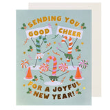 Candy Cane Holiday Card