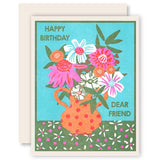 Happy Birthday Dear Friend Card