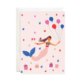 Mermaid's Birthday Petit Card