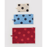 Flat Pouch Set | Polka Dot Mix