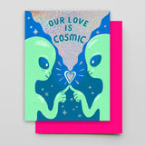 Extraterrestrial Love Card