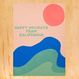 Happy Holidays From Californa Boxed Notes