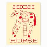 High Horse Sticker