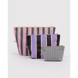 Go Pouch Set | Candy Shop Stripes