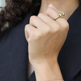 Small Knot Ring | Brass