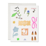 Petals and Blooms Love Card