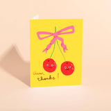 Sweet Cherries Thank You Card