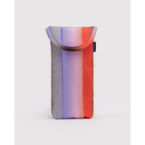 Puffy Glasses Sleeve | Gradient Stripe Poppy + Lilac