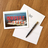 Water Skiers Birthday Card