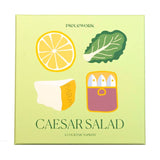 Set of 4 Cocktail Napkins | Caeser Salad