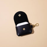 Airpod Case | Black Leather