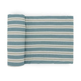Stretch Knit Swaddle | Blue Vintage Stripe