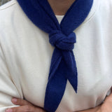 Cashmere Bandana | Navy