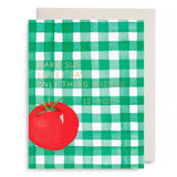 Tomato Picnic Love Card