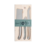 Laguiole Set of 3 Cheese Knives | Mother of Pearl