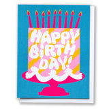 Pink Cake Dreams Birthday Card
