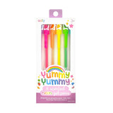 Yummy Yummy Scented Neon Gel Pens | Set of 6