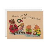 Holly Jolly Card