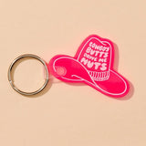 Cowboy Butts Keychain