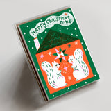 Christmas Squirrels Boxed Notes | Set of 6