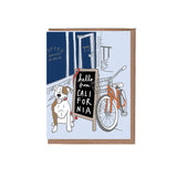 California Coffee Shop Card
