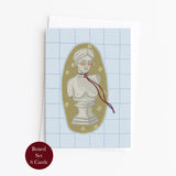 Chic Bust Mini Boxed Notes | Set of 6
