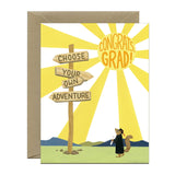 Choose Your Adventure Grad Card
